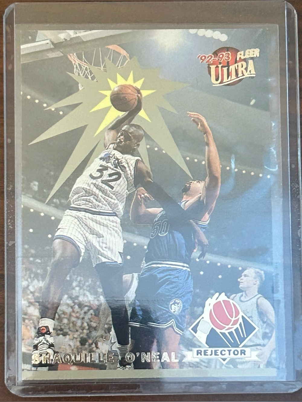 Shaquille O'Neal 1992-93 Fleer Ultra Rejectors Rookie Card #4
